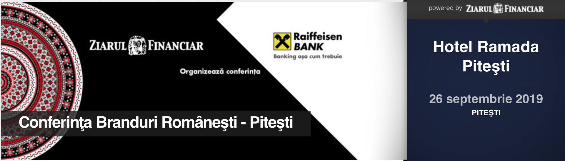Conferința Zf Raiffeisen Branduri Romanești Pitești 26